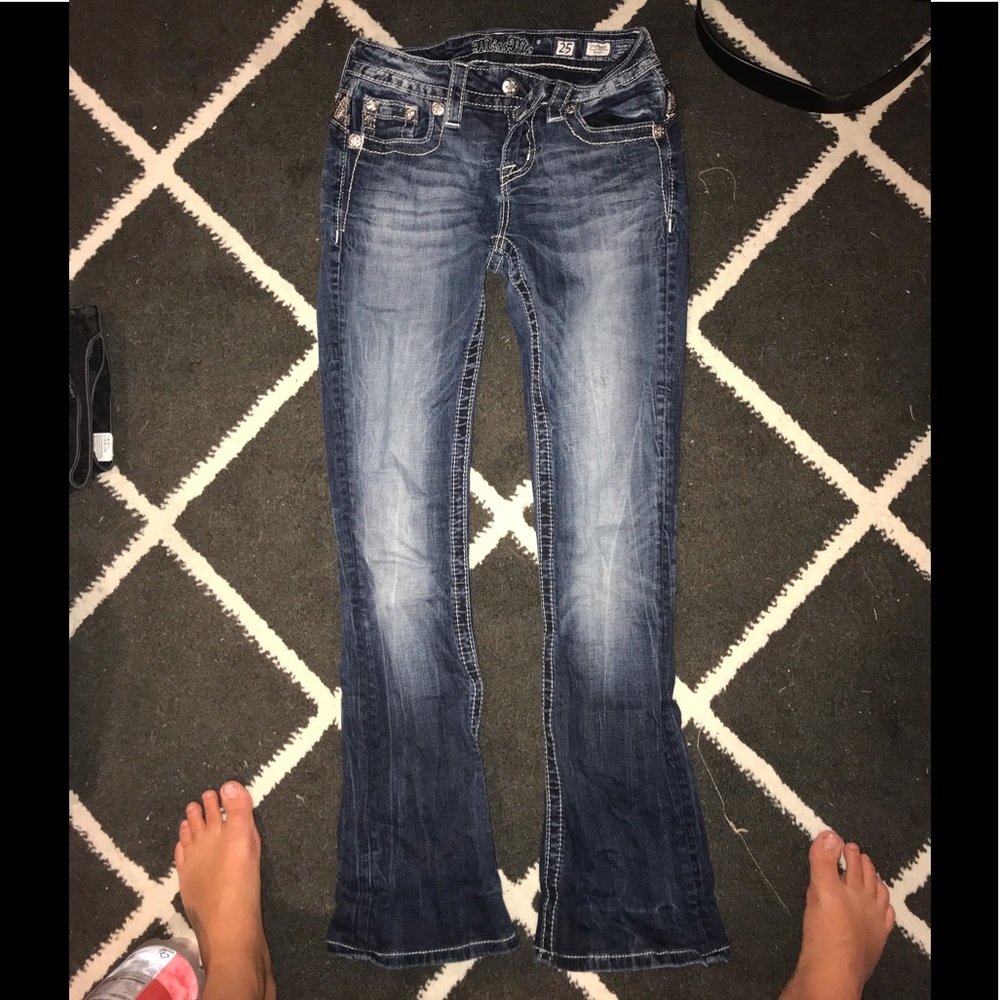 Miss Me size 25 bootcut jeans